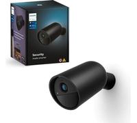 Caméra de surveillance sans fil HD 1080p Philips Hue Secure, Intérieur et extérieur, Noir