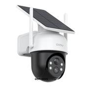 AOSU 2K Camera Surveillance WiFi Exterieure sans Fil Camera Solaire WiFi Exterieur, 3MP 360°Panoramique PTZ, Suivi Automatique