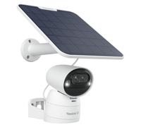 Caméra de surveillance solaire 4K Reolink pour l'extérieur, avec batterie, rotation panoramique et inclinaison à 360°, et détection par intelligence artificielle