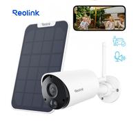 Reolink 5MP PoE Caméra de surveillance extérieure, Détection intelligente de personnes/voitures Caméra IP extérieure avec audio et slot pour carte microSD, IR vision nocturne, time-lapse, RLC-510A (Ve