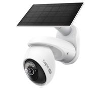 TP-Link Caméra de surveillance extérieure Tapo C660 4K 8MP Vision 360° Panneau solaire IP66