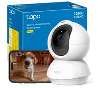 TP-Link Caméra de sécurité Tapo TC70 Pan/Tilt Wi‑Fi 1080p Couleurs jour/nuit Intérieure Plafond/mur