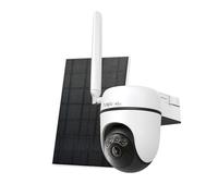 TP-Link Tapo TC90G KIT Caméra de sécurité IP Wi-Fi/4G d'extérieur 2K 3 MP avec fonction panoramique/inclinaison, alimentation solaire, batterie 6700 mAh, IP65