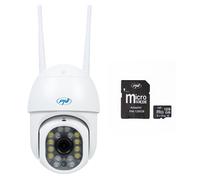 Caméra de surveillance vidéo IP sans fil PNI, modèle IP440, avec connectivité WiFi, fonction PTZ, résolution 4 MP et emplacement pour carte microSD