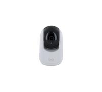 - Caméra de surveillance Wi-Fi intérieure HD rotative - 128Go - Blanc et Noir