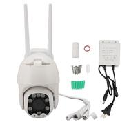 Caméra de surveillance Wi-Fi pour l'extérieur, avec une vue à 320 degrés, communication bidirectionnelle, résolution HD de 3 MP, surveillance intelligente avec vision nocturne pour une utilisation en