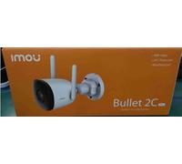 Caméra de Surveillance WiFi Extérieure, 2.5K Caméra IP WiFi 2.4 GHz Étanche avec Vision Nocturne de 30m, Détection de Mouvement AI, Compatible avec Alexa Google Home (Bullet 2C 4MP)