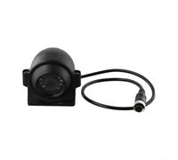 Caméra de vue latérale rotative HD 700TVL étanche IP68K avec lumières LED IR pour van remorque Park Assist 12-24V