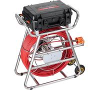 Caméra d'égout 328 ft/100 m Caméra d'égout à nivellement automatique avec écran tactile 10,1 pouces