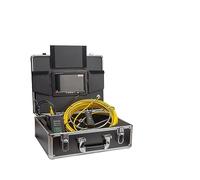 Caméra d'égout, Caméra d'inspection de pipeline tuyau rotation 360 degrés enregistrement vidéo d'écran 9 '' système d'endoscope câble 20/50/100 m(9inch-wifi-100mcable)