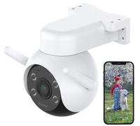 Caméra d'extérieur motorisée Pan-Tilt 4K connectée IPC-760 [7links]