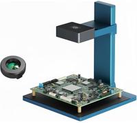 Caméra d'imagerie thermique, analyseur PCB avec objectif macro de 30 mm, test de température haute/basse, hauteur réglable, résolution 256 x 192 pour diagnostic de circuit imprimé