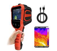 Caméra d'imagerie thermique, imageur thermique infrarouge portable à résolution 220x160 IR avec écran d'affichage couleur de 3,5", taux de rafraîchissement de 9 Hz, réglage de la luminosité