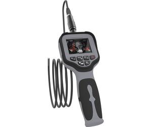 Caméra d'inspection 2,8" écran IPS caméra HD 6 LEDs 115cm col de cygne & accessoires