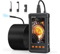 Caméra d'inspection 50FT pour canalisations et conduites d'égouts - Endoscope HD 1080p étanche avec écran IPS de 4,3 pouces