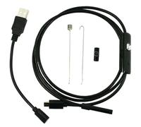 Caméra D'inspection Automobile 640x480 6 Led, Plastique Noir | Vidéo, Photo et Son, Compatible avec Système Mobile, Ip67 Étanche, pour Réparation de Véhicules