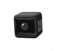 Caméra d'intérieur sans fil 8H pour alertes en temps réel d'autonomie de la | Matériau ABS léger, facile à transporter, surveillance discrète, s'adapte n'importe où, couleurs noires ou blanches