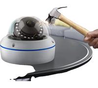 Caméra dôme, résolution 5MP, construction anti-vandalisme, compatible Onvif, audio intégré, compression H265