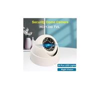 Caméra dôme surveillance rotation vision nocturne infrarouge hd intérieure 1200tvl 24led hd