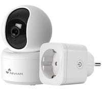 Caméra dôme Wi-Fi panoramique à 360 degrés, avec audio 2K et suivi automatique