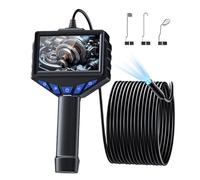 Caméra endoscope avec lumière flexible articulée imperméable | Caméra à sonde boroscopique pour inspection de tuyaux, échappements, moteurs et murs