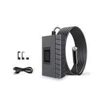 Caméra endoscopique, 2,0 MP 1080P HD 5. Endoscope industriel de 5mm Wifi Borecope IP67 Caméra serpent câble semi-rigide imperméable(5m,11.5mm)