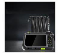 Caméra endoscopique, 5 0MP Auto Focus Endoscope Camera Industrial Tuyal Inspection Caméra de voiture .0 Écran couleur HD 1080P endoscopio(8mm dual lens 5m)