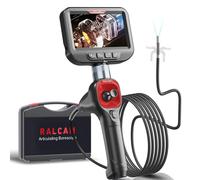 Caméra endoscopique avec éclairage, endoscope rotatif à 360°, écran HD 720P de 4,3 pouces, caméra d'inspection, étanche IP67