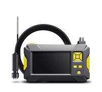 Caméra endoscopique, Caméra de l'endoscope P30 4.3 "Écran Singal & Dual Lens HD1080P Inspection industrielle imperméable Borescope 8mm55mm3.9mm LED 260 0MAH(3m,3.9mm Rigid cable)