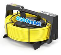 Caméra endoscopique / caméra d'inspection - Caméra de tuyaux sans fil (Wi-Fi) et caméra de canalisations - Câble de 30 mètres - HD 1080p - Étanchéité IP68 - Éclairage LED 12x, 3 niveaux - Batterie 450