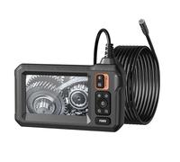 Caméra endoscopique,Caméra endoscopique avec lumière,Caméra endoscopique numérique,Caméra endoscopique avec écran,Borescope étanche,Caméra d'égout flexible