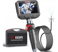 Caméra endoscopique d'inspection Ralcam H406B, 6,2 mm, HD, écran 4,3 pouces, télescopique, 2024