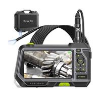 Caméra endoscopique industrielle à double objectif, écran LCD 5.0, 5.5mm, 1080P IP67, Endoscope d'inspection de voiture, 32 go Haute résolution, faible erreur(5.5mm dual lens 3m)