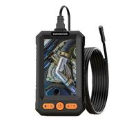 Caméra endoscopique industrielle avec écran IPS de 4.3 pouces, 1080P, 8MM, USB, 2M-100M, Endoscope d'inspection des canalisations de voiture, 8LED, 2600mAh, étanche Contrôle fluide(30M)