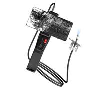 Caméra endoscopique professionnelle bidirectionnelle pour pièces sombres et zones étroites, longueur de câble de 1,5 m, caméra moteur automatique
