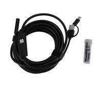 Caméra endoscopique USB-C avec éclairage LED réglable, boroscope HD 1200P doté d’Une caméra Serpent étanche IP68 de 8 mm, Scope d’Inspection Flexible de 5 m Compatible Android et