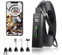 Caméra endoscopique WiFi HD 1200p, caméra d'inspection USB avec éclairage LED, câble de 2 m