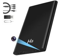 Caméra Espion, Mini Camera Cachée 5000mAh, HD 1080P Micro Camera Discrete | Portable Power Bank, Enregistrer 20+ Heures, Détecteur de Gravité, Vision Nocturne, Pour Intérieur et Extérieur