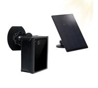 Caméra Espion pour Extérieur 1080P HD Wi-Fi PIR Panneau solaire