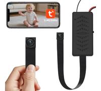 Camera Espion WiFi, Mini Camera Cachée sans Fil pour Bureau Domicile, 6H | 5GHz & 2.4GHz , 1080P Micro Caméra Espion avec Detecteur Mouvement , Longue Autonomie