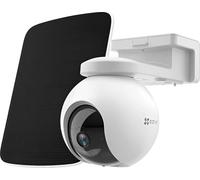 Caméra extérieure EZVIZ HB 8, 2K+ résistante aux intempéries, avec panneau solaire, 4 MP, batterie, Wi-Fi, SD, 1 pièce.