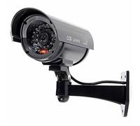 Caméra factice CCTV - VVIKIZY - LED IR Rouge - Utilisation intérieure/extérieure - Dissuasion efficace