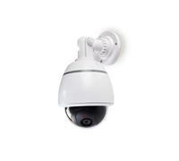 Caméra factice de surveillance dôme motorisée - ip44 blanche