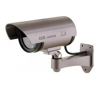 Caméra factice extérieur avec LED Caméra fictive ultra-résistante pour l'extérieur