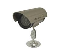 - Caméra factice extérieure LED Rouge clignotante