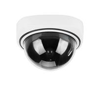 Caméra Factice Fausse Caméra Dôme de Sécurité avec Indicateur de Lumière LED Caméra de Surveillance Factice de Sécurité à Domicile sans Fil, Utilisation Intérieure et Extérieure