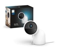 Caméra filaire avec support de bureau - Philips Hue - Secure - HD 1080P - Intérieure ou extérieure - Blanc