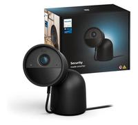 Caméra filaire avec support de bureau - Philips Hue - Secure - HD 1080P - Intérieure ou extérieure - Noir