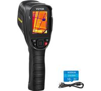 Caméra infrarouge portable avec 4 palettes de couleurs - Plage de température : 20-350 °C - Autonomie de la batterie : 9 heures - Noir