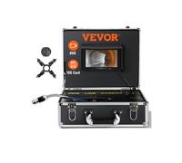 VEVOR Caméra d'inspection de canalisation 30 m écran 17,8 cm IP68 12 LED SD 16 Go